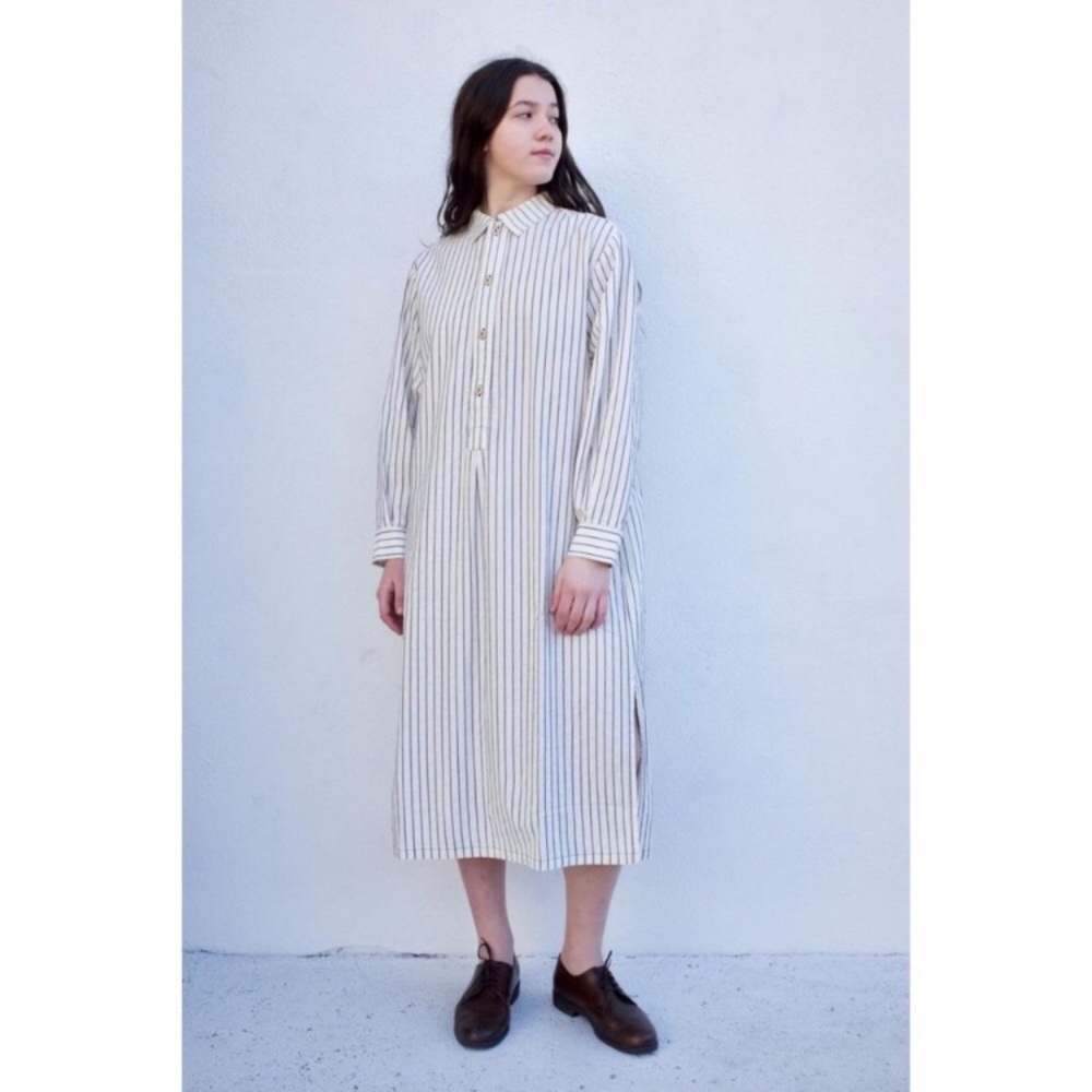 Girls Of Dust Ball Park Button Up Midi Dress